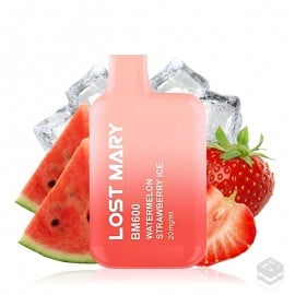 VAPER DESECHABLE LOST MARY BM600 WATERMELON STRAWBERRY ICE 20MG 2ML