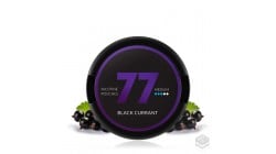 NICOTINE POUCHES BLACKCURRANT MEDIUM 77 NICOTINE POUCHES