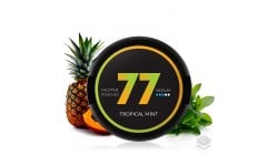 BOLSA DE NICOTINA TROPICAL MINT MEDIUM 77 NICOTINE POUCHES