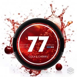 BOLSA DE NICOTINA COLA CHERRY MEDIUM 77 NICOTINE POUCHES