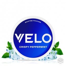 BOLSA DE NICOTINA CRISPY PEPPERMINT SLIM 10MG VELO POUCHES