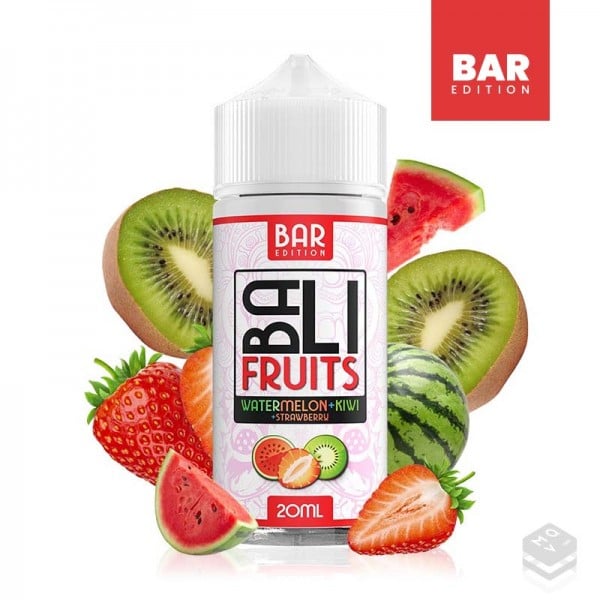 AROMA WATERMELON KIWI STRAWBERRY BAR EDITION BALI FRUITS KINGS CREST 20ML LONGFILL