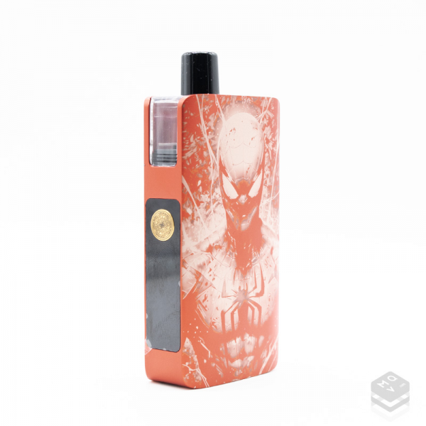 DOTPOD MAX SPIDERMAN ENGRAVED RED V1.5 POD DOTMOD
