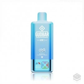 DISPOSABLE VAPE BLUEBERRY CRANBERRY CHERRY GUDBAR 4 IN 1 0MG