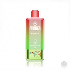 VAPER DESECHABLE STRAWBERRY ICE CREAM GUDBAR 4 IN 1 0MG