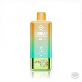 DISPOSABLE VAPE STRAWBERRY ENERGY GUDBAR 4 IN 1 0MG