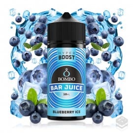 AROMA BLUEBERRY ICE BAR JUICE HYPER BOOST BOMBO ELIQUIDS 10ML LONGFILL
