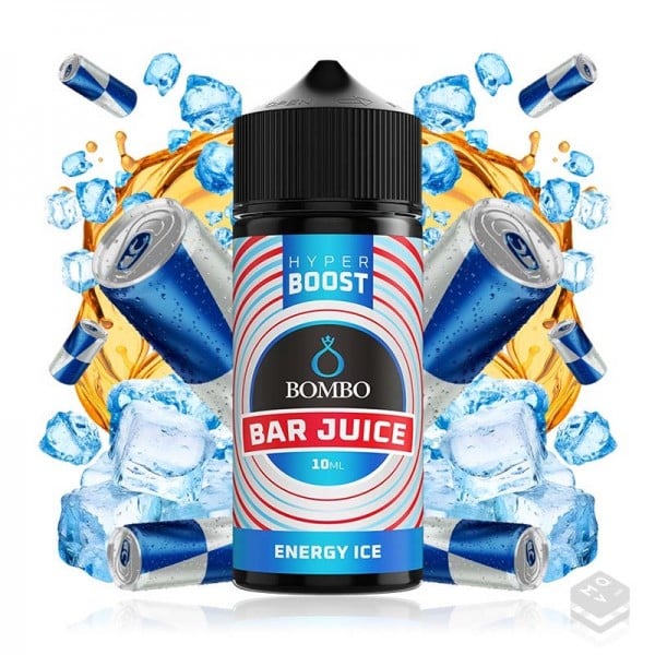 FLAVOUR ENERGY ICE BAR JUICE HYPER BOOST BOMBO ELIQUIDS 10ML LONGFILL