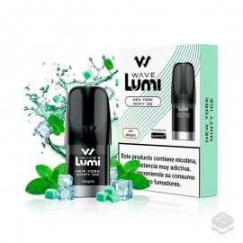 CARTUCHO PRECARGADO WAVE LUMI NEW YORK MINTY ICE BUD VAPE