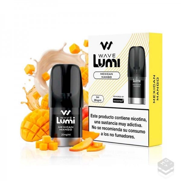 PRE-FILLED CARTRIDGE WAVE LUMI MEXICAN MANGO BUD VAPE