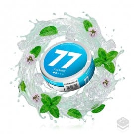 NICOTINE POUCHES ICE MINT 77 NICOTINE POUCHES