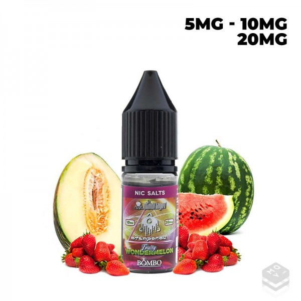 ATEMPORAL FRUITY WONDERMELON THE MIND FLAYER & BOMBO 10ML VAPE NICOTINE SALTS