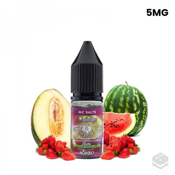 ATEMPORAL FRUITY WONDERMELON THE MIND FLAYER & BOMBO 10ML VAPE NICOTINE SALTS