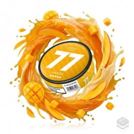 NICOTINE POUCHES MANGO GHOST MINI 77 NICOTINE POUCHES