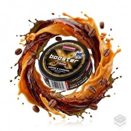CAFFEINE POUCHES COFFE CARAMEL X-BOOSTER