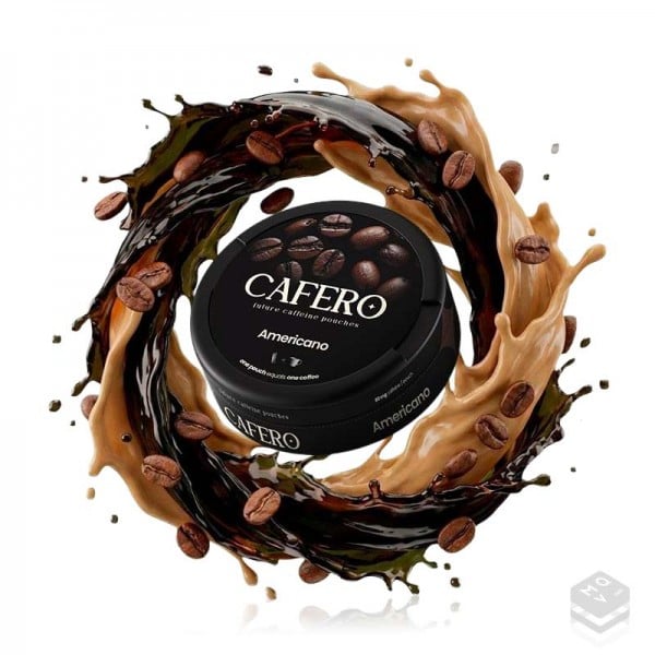 CAFFEINE POUCHES AMERICANO CAFERO