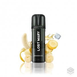 CARTUCHO PRECARGADO BANANA ICE LOST MARY TAPPO 2ML