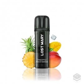 CARTUCHO PRECARGADO PINEAPPLE PEACH MANGO LEMON LOST MARY TAPPO 2ML