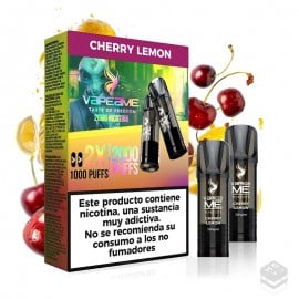 2 x CHERRY LEMON VAPEAME REVIVE PRE-FILLED CARTRIDGES 2x2ML