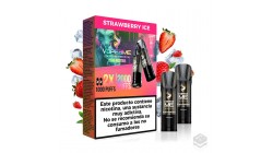 2 x CARTUCHOS PRECARGADOS STRAWBERRY ICE VAPEAME REVIVE 2x2ML