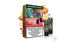 2 x STRAWBERRY BANANA VAPEAME REVIVE PRE-FILLED CARTRIDGES 2x2ML