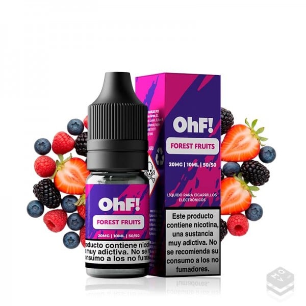 NICOTINE SALTS FOREST FRUITS OHF! 10ML VAPE