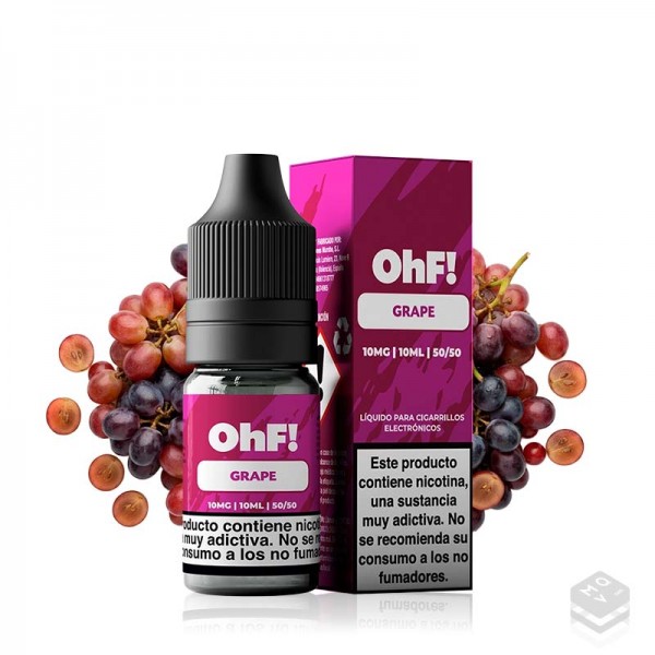 SALES DE NICOTINA GRAPE OHF! 10ML