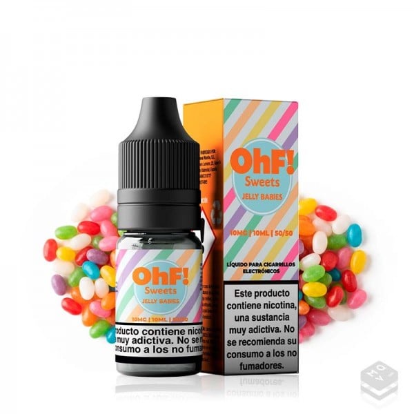 SALES DE NICOTINA JELLY BABIES OHF! 10ML