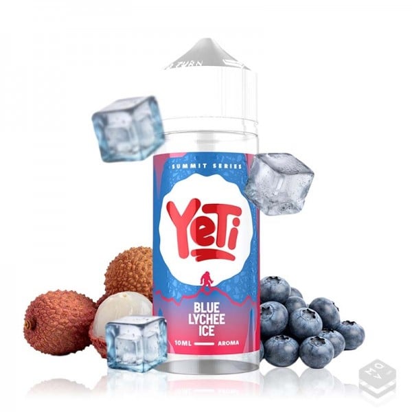 AROMA BLUE LYCHEE ICE 10ML YETI LONGFILL