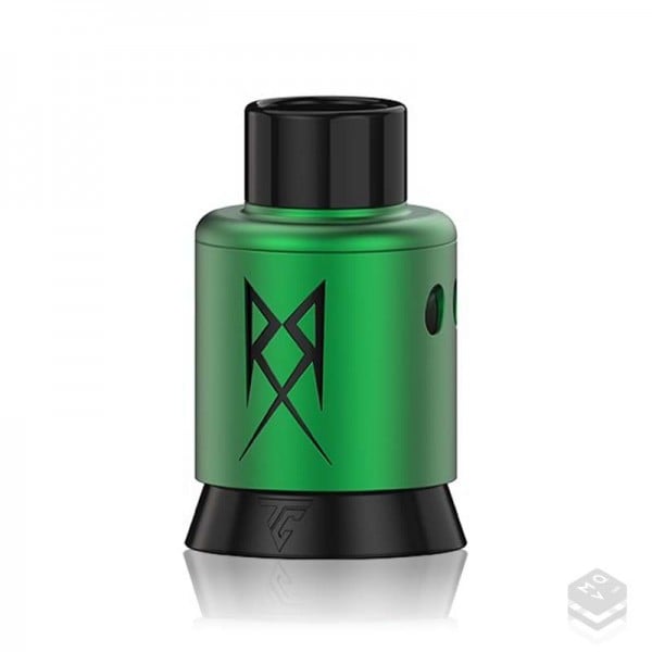 RECOIL R3 RDA SINGLE COIL THUNDERCLOUD X GRIMM GREEN VAPE