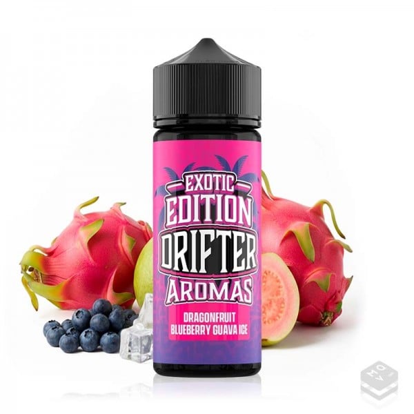 FLAVOUR DRIFTER EXOTIC DRAGONFRUIT BLUEBERRY GUAVA ICE 24ML LONGFILL