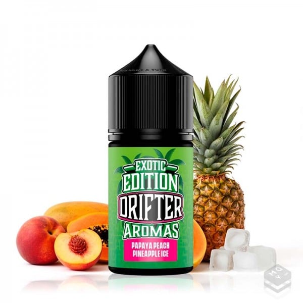 AROMA DRIFTER EXOTIC PAPAYA PEACH PINEAPPLE ICE 6ML MINILONGFILL