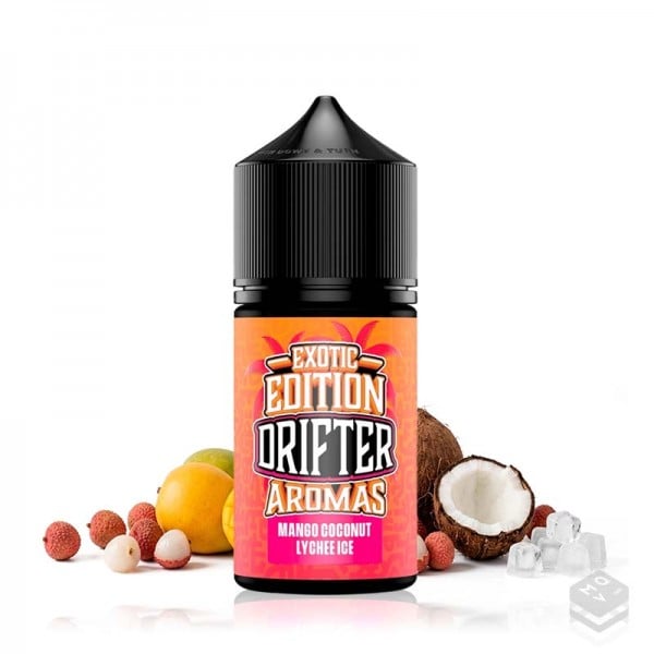 FLAVOUR DRIFTER EXOTIC MANGO COCONUT LYCHEE ICE 6ML MINILONGFILL