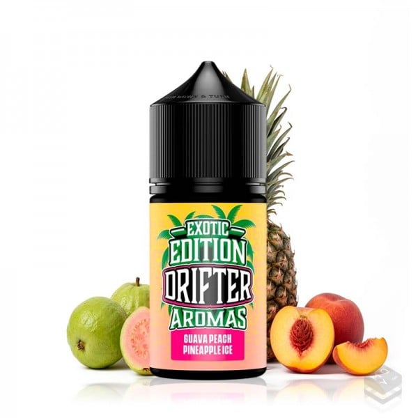 FLAVOUR DRIFTER EXOTIC GUAVA PEACH PINEAPPLE ICE 6ML MINILONGFILL