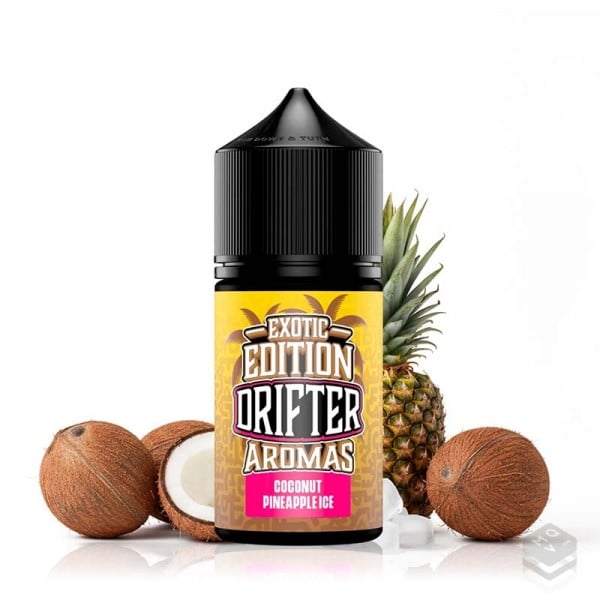 FLAVOUR DRIFTER EXOTIC COCONUT PINEAPPLE ICE 6ML MINILONGFILL