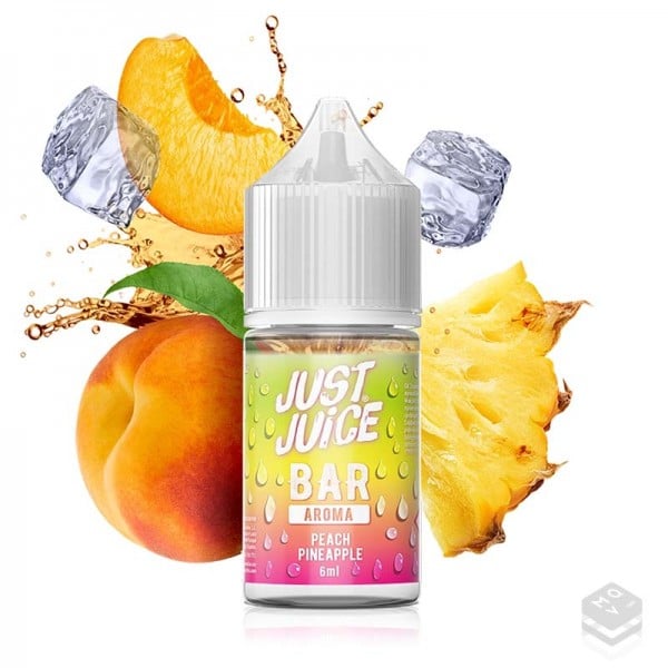AROMA PEACH PINEAPPLE JUST JUICE BAR 6ML MINILONGFILL