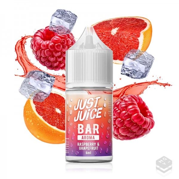 FLAVOUR RASPBERRY GRAPEFRUIT JUST JUICE BAR 6ML MINILONGFILL