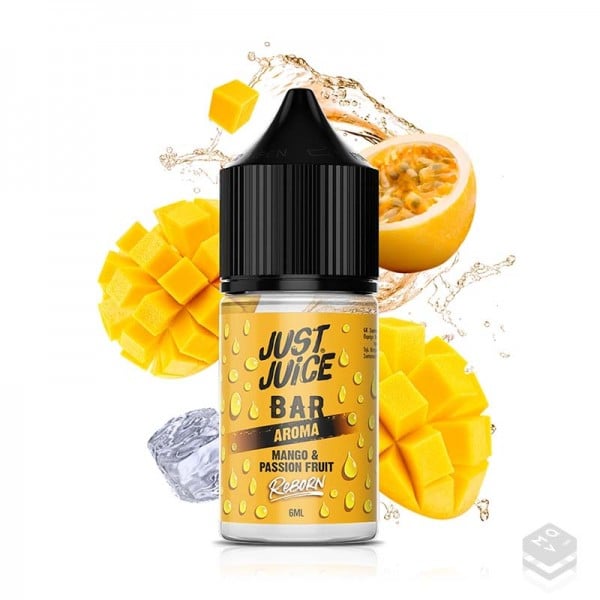 AROMA MANGO PASSION FRUIT JUST JUICE REBORN BAR 6ML MINILONGFILL