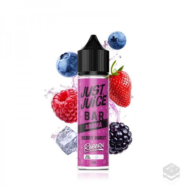 AROMA BERRY BURST JUST JUICE REBORN BAR 12ML LONGFILL