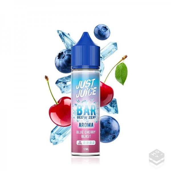 AROMA BLUE CHERRY BLAST JUST JUICE BELOW ZERO 12ML LONGFILL