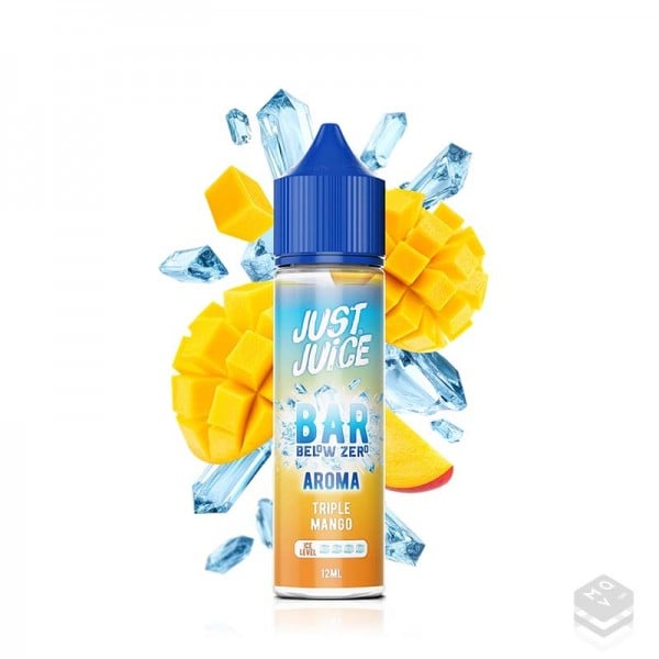 FLAVOUR TRIPLE MANGO JUST JUICE BELOW ZERO 12ML LONGFILL