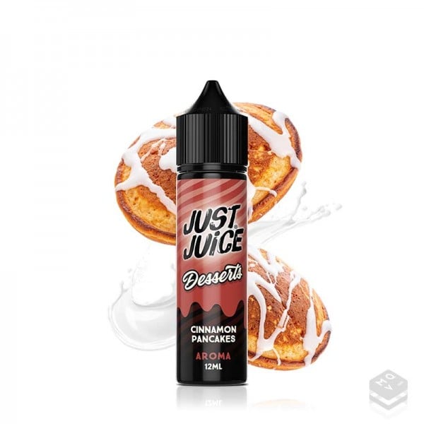 AROMA CINNAMON PANCAKES JUST JUICE DESSERTS 12ML LONGFILL