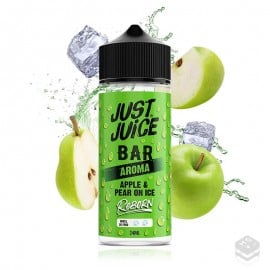 AROMA APPLE PEAR ON ICE JUST JUICE REBORN BAR 24ML LONGFILL