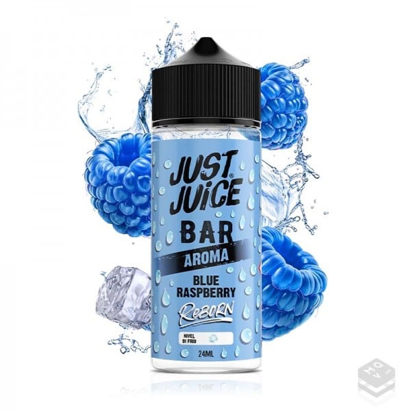 AROMA BLUE RASPBERRY JUST JUICE REBORN BAR 24ML LONGFILL