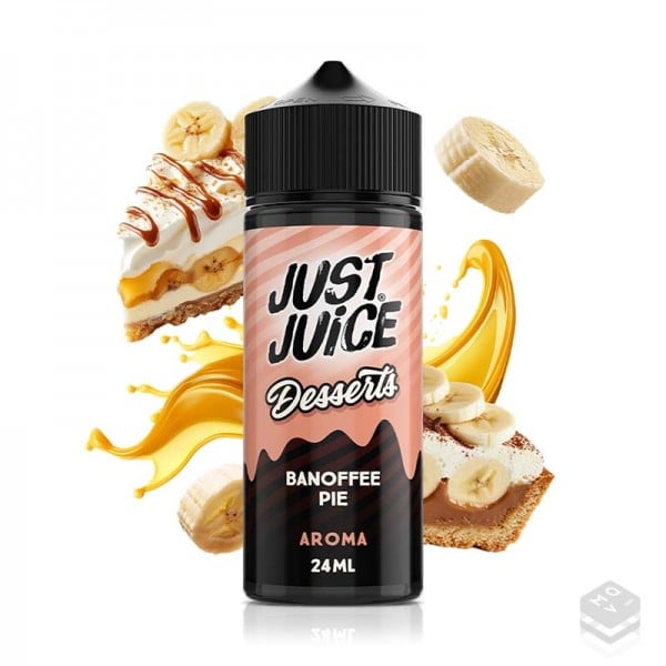 AROMA BANOFFEE PIE JUST JUICE DESSERTS 24ML LONGFILL