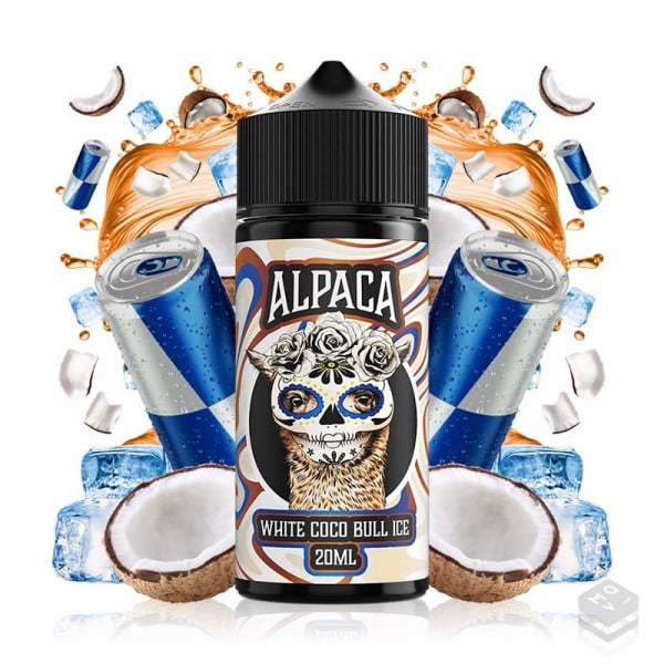 FLAVOUR WHITE COCO BULL ICE ALPACA 20ML LONGFILL