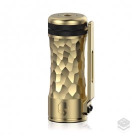 BONZA PRO MECH MOD HAMMERED BRASS THUNDER CLOUD X VAPING BOGAN