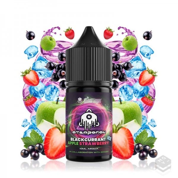 AROMA BLACKCURRANT APPLE STRAWBERRY ICE ATEMPORAL 10ML MINILONGFILL