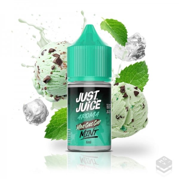 FLAVOUR MINT CHOCO CHIP MINT RANGE JUST JUICE 6ML MINILONGFILL