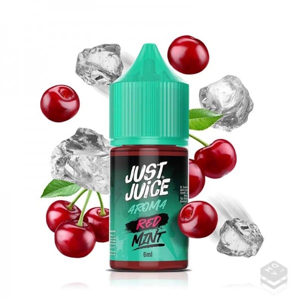 FLAVOUR RED MINT RANGE JUST JUICE 6ML MINILONGFILL